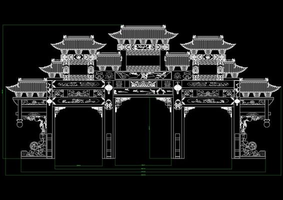 bat365中文官网农村立石牌坊_文化_地区_中国(图1)